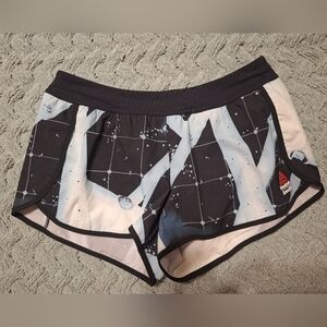 Reebok CrossFit Black & Light Blue Training Shorts